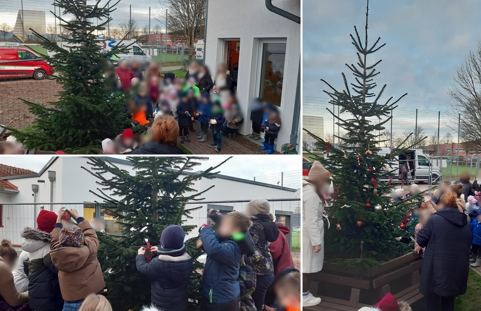 Tannenbaumschmücken 